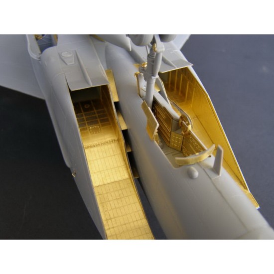 1/48 Mikoyan-Gurevich MiG-25 Wheel Bays for ICM kits 1/48 Mikoyan-Gurevich MiG-25 Wheel Bays for ICM kits