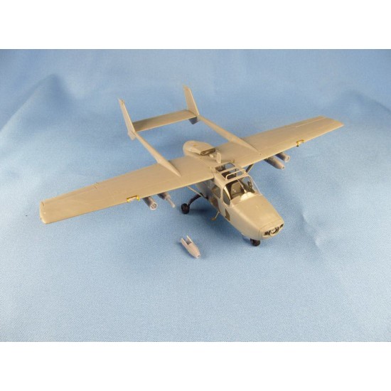 1/48 Cessna O-2A Exterior Detail Set for ICM kits 1/48 Cessna O-2A Exterior Detail Set for ICM kits