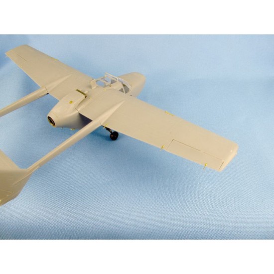 1/48 Cessna O-2A Exterior Detail Set for ICM kits 1/48 Cessna O-2A Exterior Detail Set for ICM kits