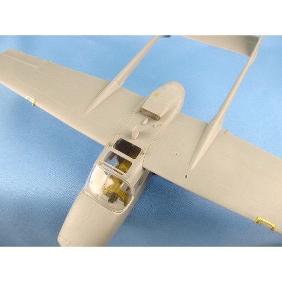 1/48 Cessna O-2A Exterior Detail Set for ICM kits 1/48 Cessna O-2A Exterior Detail Set for ICM kits
