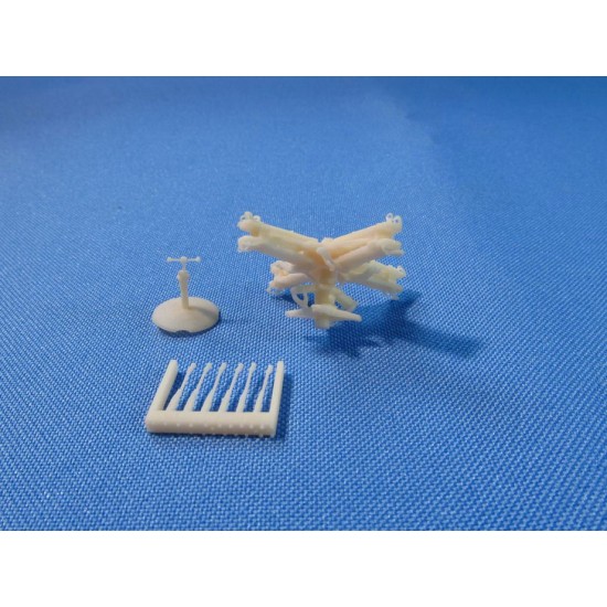 1/48 Aerospatiale SA.365 Dauphin II Main Rotor for Kitty Hawk kits 1/48 Aerospatiale SA.365 Dauphin II Main Rotor for Kitty Hawk kits