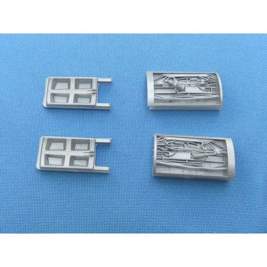 1/48 Lockheed U-2R, TR-1A/B Air Brakes for Italeri kits 1/48 Lockheed U-2R, TR-1A/B Air Brakes for Italeri kits