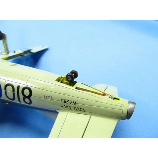 1/48 Supermarine Attacker FB.2 Landing Gears for Classic Airframes/Trumpeter kits 1/48 Supermarine Attacker FB.2 Landing Gears for Classic Airframes/Trumpeter kits