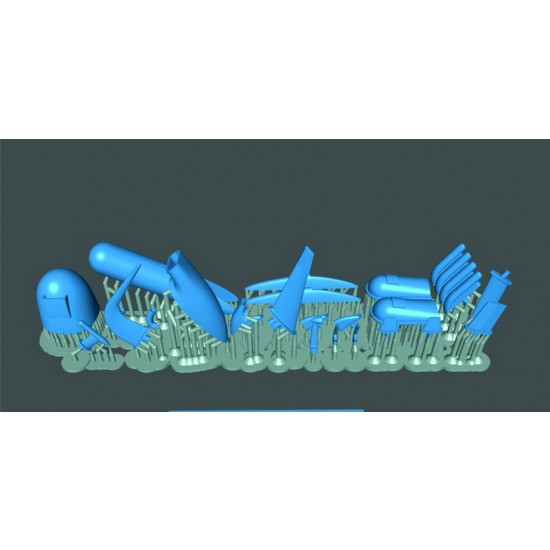 1/48 TR-1A/B Exterior Detail Set for Italeri kits 1/48 TR-1A/B Exterior Detail Set for Italeri kits