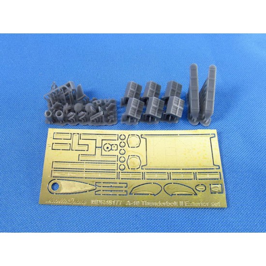 1/48 Fairchild Republic A-10 Thunderbolt II Exterior Detail Set for HobbyBoss kits 1/48 Fairchild Republic A-10 Thunderbolt II Exterior Detail Set for HobbyBoss kits