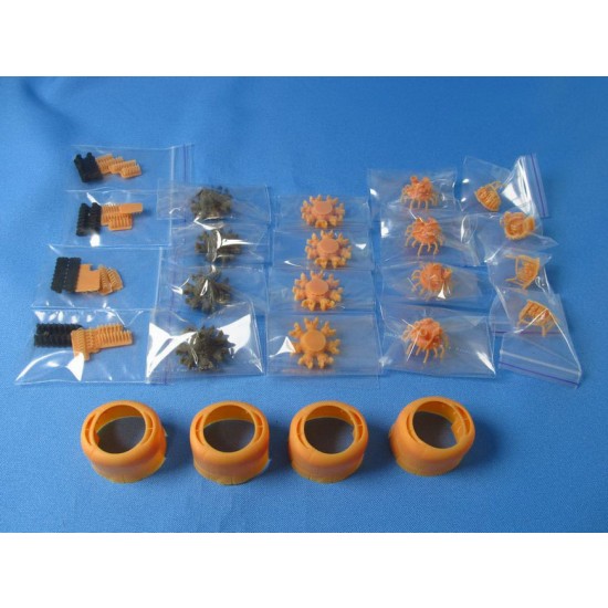 1/48 B-24 Liberator Cowlings with Engines for Monogram kits 1/48 B-24 Liberator Cowlings with Engines for Monogram kits