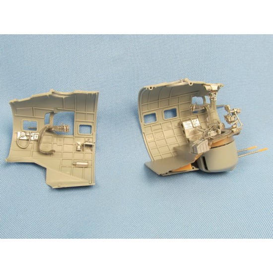 1/48 B-17G Flying Fortress Bombardiers Cockpit Interior set for HK Models kits 1/48 B-17G Flying Fortress Bombardiers Cockpit Interior set for HK Models kits