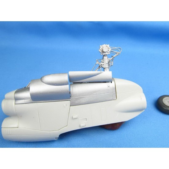 1/48 Northrop Grumman E-2C Hawkeye Landing gears and bays for Italeri/Kinetic kits 1/48 Northrop Grumman E-2C Hawkeye Landing gears and bays for Italeri/Kinetic kits