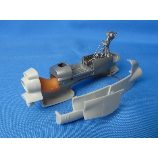 1/48 Northrop Grumman E-2C Hawkeye Landing gears and bays for Italeri/Kinetic kits 1/48 Northrop Grumman E-2C Hawkeye Landing gears and bays for Italeri/Kinetic kits