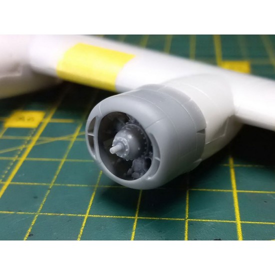 1/72 Consolidated B-24D Liberator Cowlings with PW R-1830 Engines for Italeri kits 1/72 Consolidated B-24D Liberator Cowlings with PW R-1830 Engines for Italeri kits