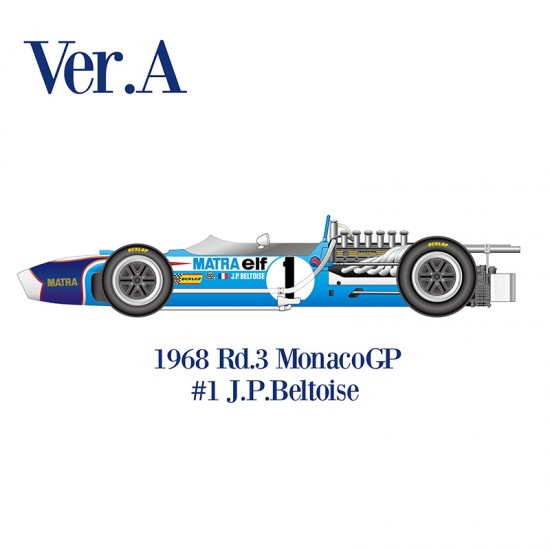 1/20 Full Detail Kit: MATRA MS11 Ver.A 1968 Rd.3 Monaco GP 1/20 Full Detail Kit: MATRA MS11 Ver.A 1968 Rd.3 Monaco GP