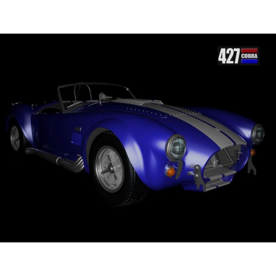 1/12 Full Detailed Multimedia kit - Shelby Cobra 427 Ver.A: Daytona 24hours #93 / SCAA #88 1/12 Full Detailed Multimedia kit - Shelby Cobra 427 Ver.A: Daytona 24hours #93 / SCAA #88