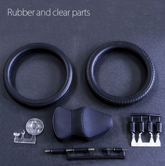 1/9 Full Detail kit - HRD Vincent Black Shadow 1948 1/9 Full Detail kit - HRD Vincent Black Shadow 1948
