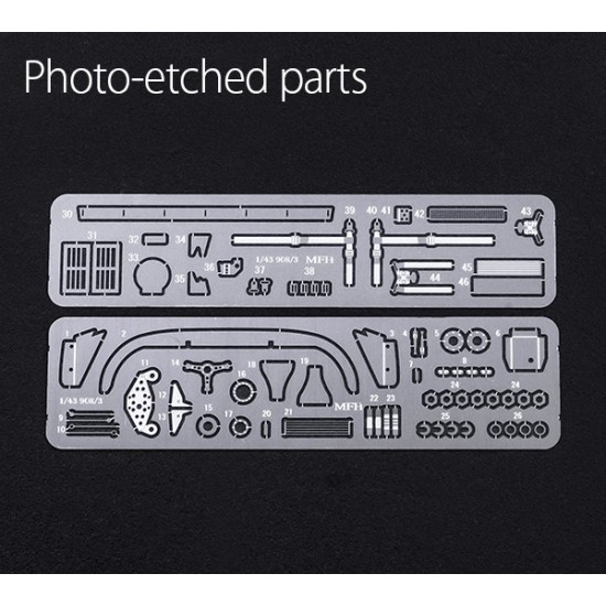 1/43 Multi-Material Kit: 908/3 Ver.C 1970 Targa Florio 5th No.36 RA/BW 1/43 Multi-Material Kit: 908/3 Ver.C 1970 Targa Florio 5th No.36 RA/BW