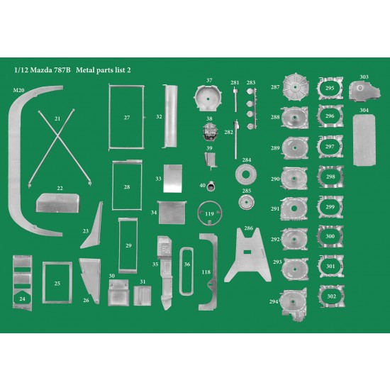 Multi-Media kit - 1/12 Mazda 787B [Full Detail Kit]