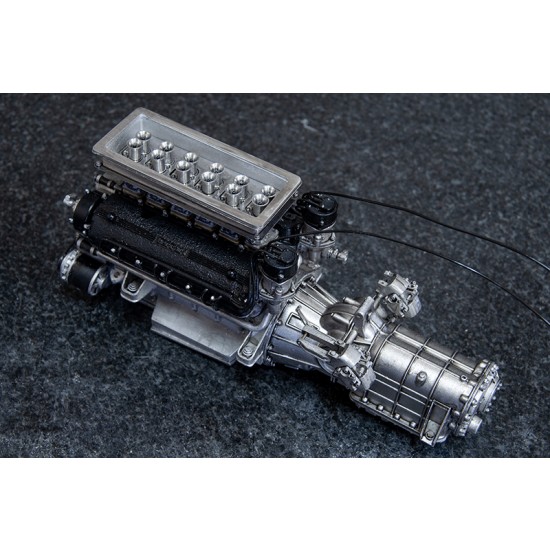 1/12 Fulldetail Kit - Ferrari 250LM Ver.B: 1965 24h Race (Maranello Concessionaires) #23 1/12 Fulldetail Kit - Ferrari 250LM Ver.B: 1965 24h Race (Maranello Concessionaires) #23