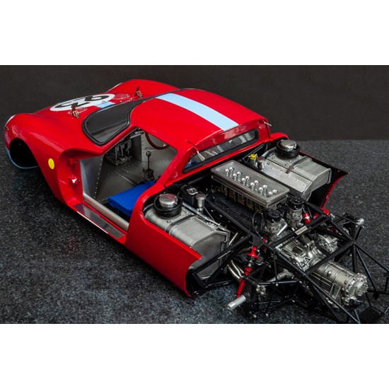1/12 Fulldetail Kit - Ferrari 250LM Ver.B: 1965 24h Race (Maranello Concessionaires) #23 1/12 Fulldetail Kit - Ferrari 250LM Ver.B: 1965 24h Race (Maranello Concessionaires) #23
