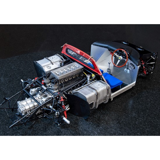 1/12 Fulldetail Kit - Ferrari 250LM Ver.B: 1965 24h Race (Maranello Concessionaires) #23 1/12 Fulldetail Kit - Ferrari 250LM Ver.B: 1965 24h Race (Maranello Concessionaires) #23