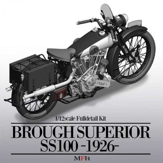 1/9 Fulldetail Kit: Brough Superior SS100 1926