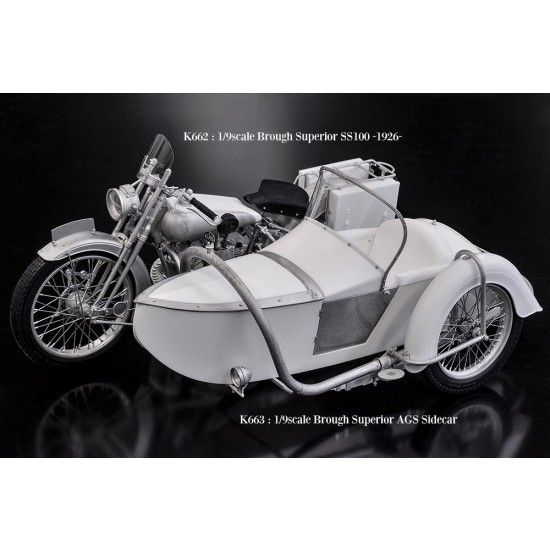 1/9 Fulldetail Kit: Brough Superior SS100 1926