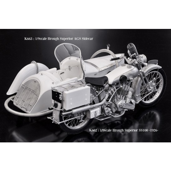1/9 Fulldetail Kit: Brough Superior SS100 1926