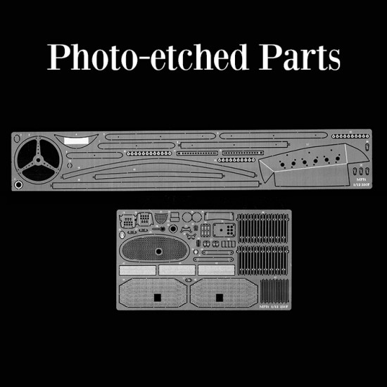 1/12 Full Detail Kit: Maserati 250F Ver.D Streamliner 1955 Rd.7 Italian GP #36 J.Behra 1/12 Full Detail Kit: Maserati 250F Ver.D Streamliner 1955 Rd.7 Italian GP #36 J.Behra