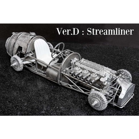 1/12 Full Detail Kit: Maserati 250F Ver.D Streamliner 1955 Rd.7 Italian GP #36 J.Behra 1/12 Full Detail Kit: Maserati 250F Ver.D Streamliner 1955 Rd.7 Italian GP #36 J.Behra