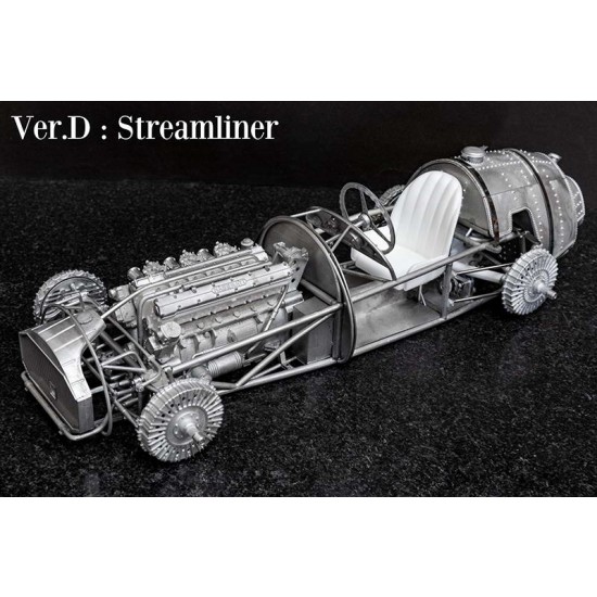 1/12 Full Detail Kit: Maserati 250F Ver.D Streamliner 1955 Rd.7 Italian GP #36 J.Behra 1/12 Full Detail Kit: Maserati 250F Ver.D Streamliner 1955 Rd.7 Italian GP #36 J.Behra