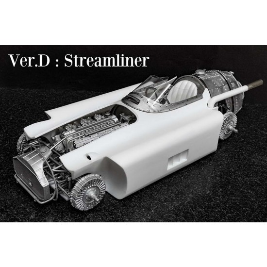 1/12 Full Detail Kit: Maserati 250F Ver.D Streamliner 1955 Rd.7 Italian GP #36 J.Behra 1/12 Full Detail Kit: Maserati 250F Ver.D Streamliner 1955 Rd.7 Italian GP #36 J.Behra