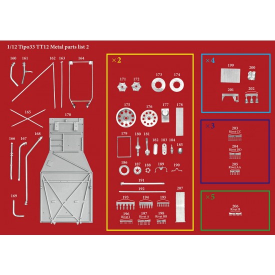 1/12 Multi-material Kit: Tipo33 TT12 Ver.C 1975 Rd.5 Spa 1000km Winner #2 #1 1/12 Multi-material Kit: Tipo33 TT12 Ver.C 1975 Rd.5 Spa 1000km Winner #2 #1
