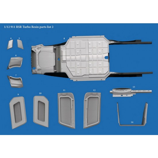 1/12 Multi-Material Kit: Porsche 911 Carrera RSR Turbo Ver.B 1974 LM 24hours No.21 1/12 Multi-Material Kit: Porsche 911 Carrera RSR Turbo Ver.B 1974 LM 24hours No.21