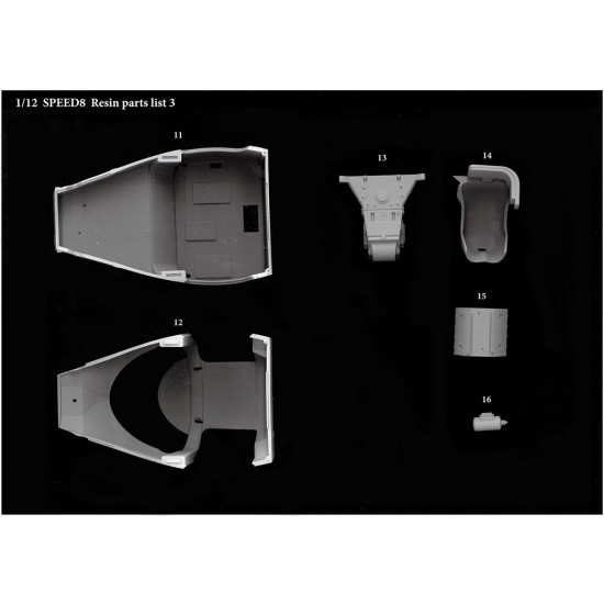 1/12 Multimedia kit - Bentley Speed 8 2003LM 1/12 Multimedia kit - Bentley Speed 8 2003LM