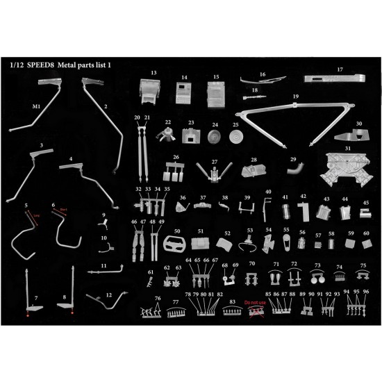 1/12 Multimedia kit - Bentley Speed 8 2003LM 1/12 Multimedia kit - Bentley Speed 8 2003LM