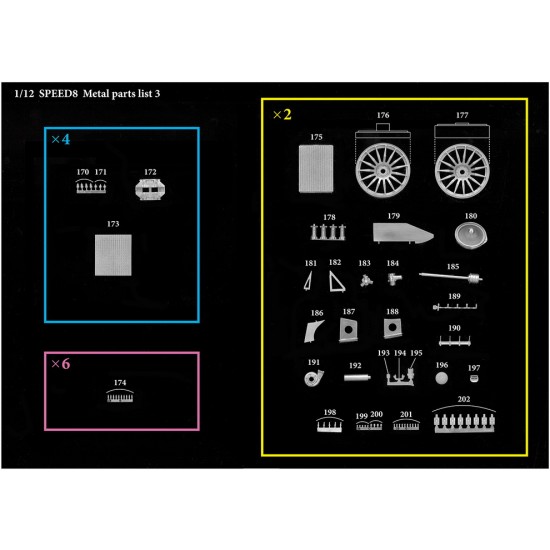 1/12 Multimedia kit - Bentley Speed 8 2003LM 1/12 Multimedia kit - Bentley Speed 8 2003LM