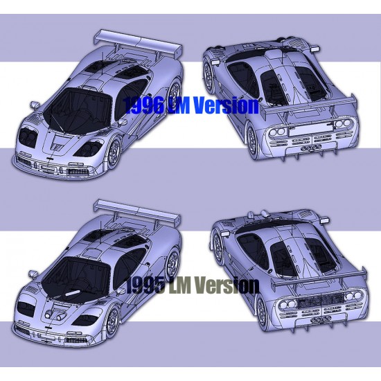 1/12 Full Detail Kit: McLaren F1 GTR [96 LM Team Bigazzi]