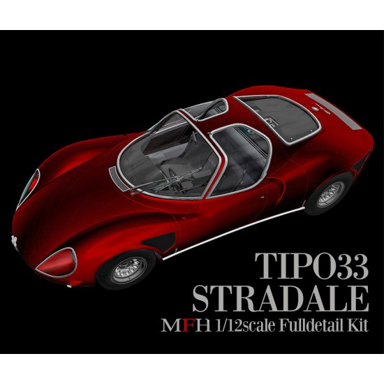 1/12 Full Detail Kit: Alfa Romeo Tipo33 Stradale 1/12 Full Detail Kit: Alfa Romeo Tipo33 Stradale