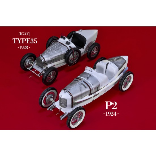 1/12 P2 1924 Italian GP #1 Antonio Ascari/French GP #10 Giuseppe Campari 1/12 P2 1924 Italian GP #1 Antonio Ascari/French GP #10 Giuseppe Campari