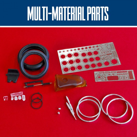 1/9 Ducati 750 TT1 1983 Multi-Material Full Detail Kit 1/9 Ducati 750 TT1 1983 Multi-Material Full Detail Kit