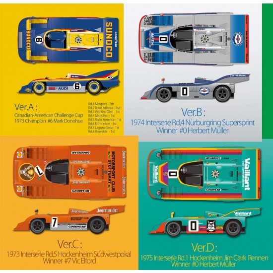 1/43 Porsche 917/30 #A Canadian-American Challenge Cup 1973 Champion #6 Mark Donohue 1/43 Porsche 917/30 #A Canadian-American Challenge Cup 1973 Champion #6 Mark Donohue