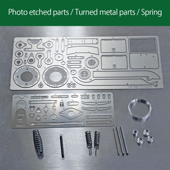 1/9 Multi-material kit: BSA Blue Star 350 1933 1/9 Multi-material kit: BSA Blue Star 350 1933