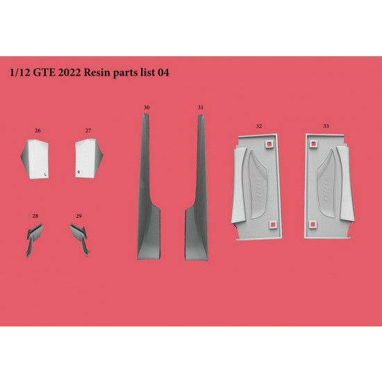 1/12 Ferrari 488 GTE Evo 2022 WEC 2022 LM GTE PRO AF Corse #51/#52 1/12 Ferrari 488 GTE Evo 2022 WEC 2022 LM GTE PRO AF Corse #51/#52