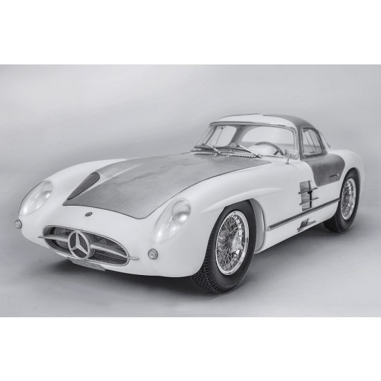 1/12 Mercedes-Benz 300SLR Coupe Multi-material kit 1/12 Mercedes-Benz 300SLR Coupe Multi-material kit