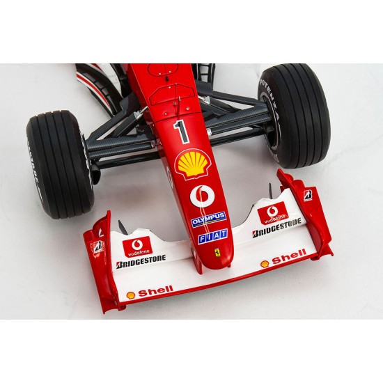 1/12 Ferrari F2003-GA 2003 Rd.14 Italian GP Winner #1 M.SCHUMACHER/3rd #2 R.BARRICHELLO 1/12 Ferrari F2003-GA 2003 Rd.14 Italian GP Winner #1 M.SCHUMACHER/3rd #2 R.BARRICHELLO