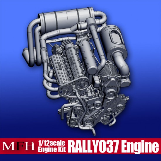 1/12 Rally 037 Engine kit 1/12 Rally 037 Engine kit
