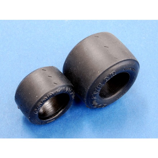 1/20 1970s F1 GY Slick Tyres for Tamiya kit (4pcs) 1/20 1970s F1 GY Slick Tyres for Tamiya kit (4pcs)