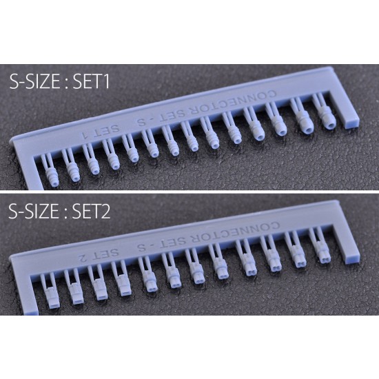 Connector/Joint Set #S-size for 1/20 1/24 kits Connector/Joint Set #S-size for 1/20 1/24 kits