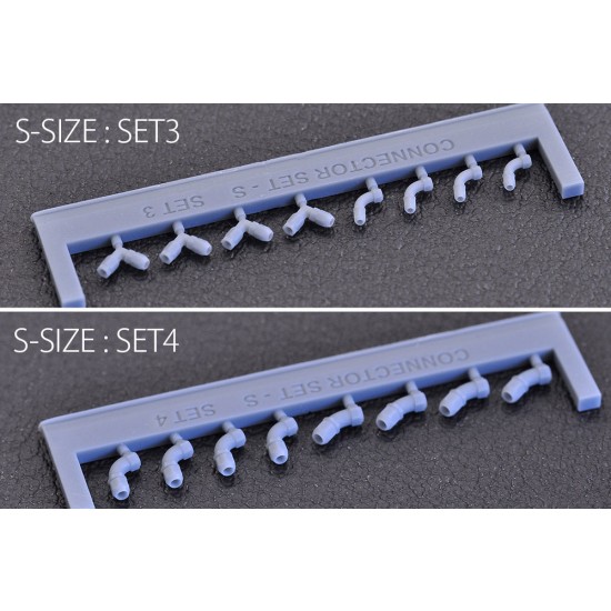 Connector/Joint Set #S-size for 1/20 1/24 kits Connector/Joint Set #S-size for 1/20 1/24 kits