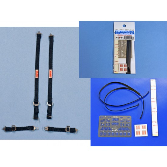 1/24 1/25 US type Seat Belt Set 1/24 1/25 US type Seat Belt Set