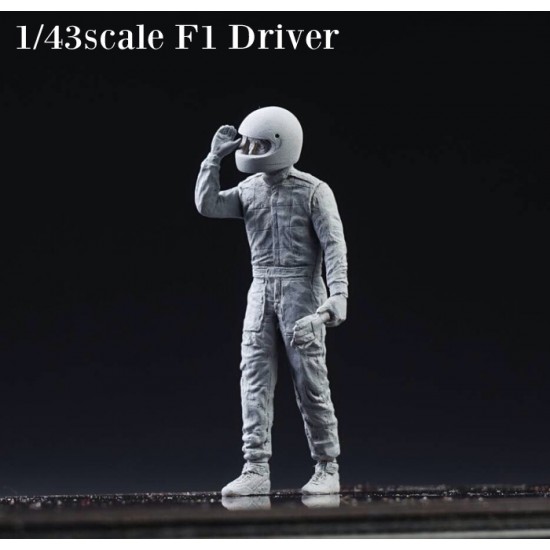 1/43Dive Nine Figure Series - F1 Driver with Helmet 1/43Dive Nine Figure Series - F1 Driver with Helmet