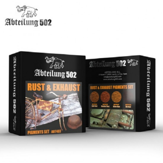 Rust & Exhaust Pigments Set (4 x 20ml) Rust & Exhaust Pigments Set (4 x 20ml)